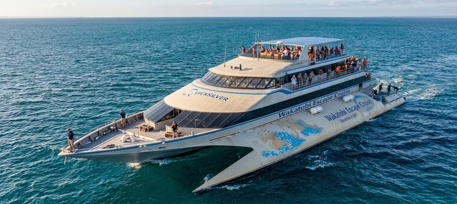 MV Quicksilver VI catamaran